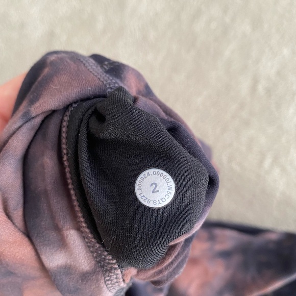 Lululemon Align 25” Diamond Dye Grey Pink Pastel - Picture 7 of 7
